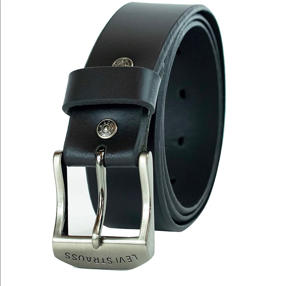 NWT Levi’s Men’s 100% Leather Belt Prong Buckle